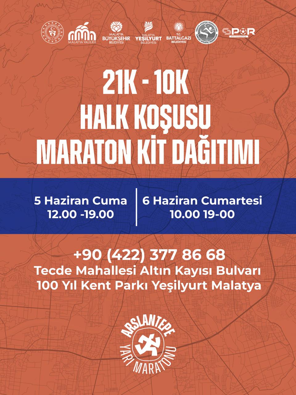 Maraton Kit Dağıtımı